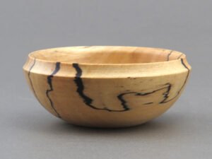 Sparta Bowl in Spalted Maple