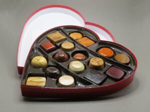 Forever Valentine Wood Chocolates